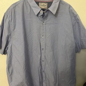 Casual Light Blue Button Down Shirt
